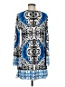 Beach Break Print Blue Casual Dress Size M - photo 2