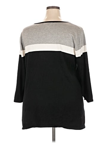 Cable & Gauge Pullover Sweater (view 2)