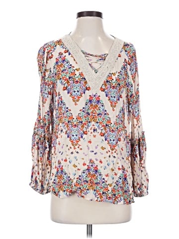 Democracy 3/4 Sleeve Blouse (view 1)