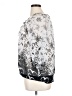 Notations 100% Polyester Silver 3/4 Sleeve Blouse Size 1X - photo 5