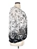 Notations 100% Polyester Silver 3/4 Sleeve Blouse Size 1X - photo 4