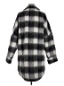 Woolrich Plaid Gray Coat Size M - photo 2