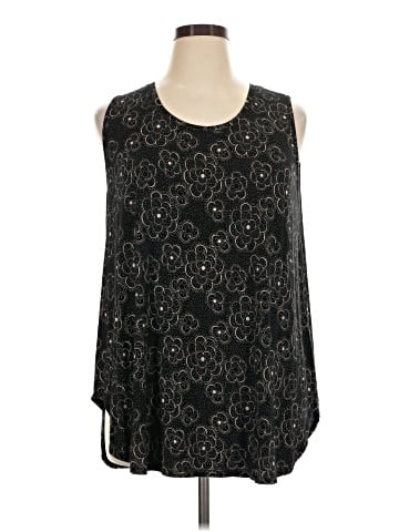 Blue Sky Sleeveless Blouse (view 1)