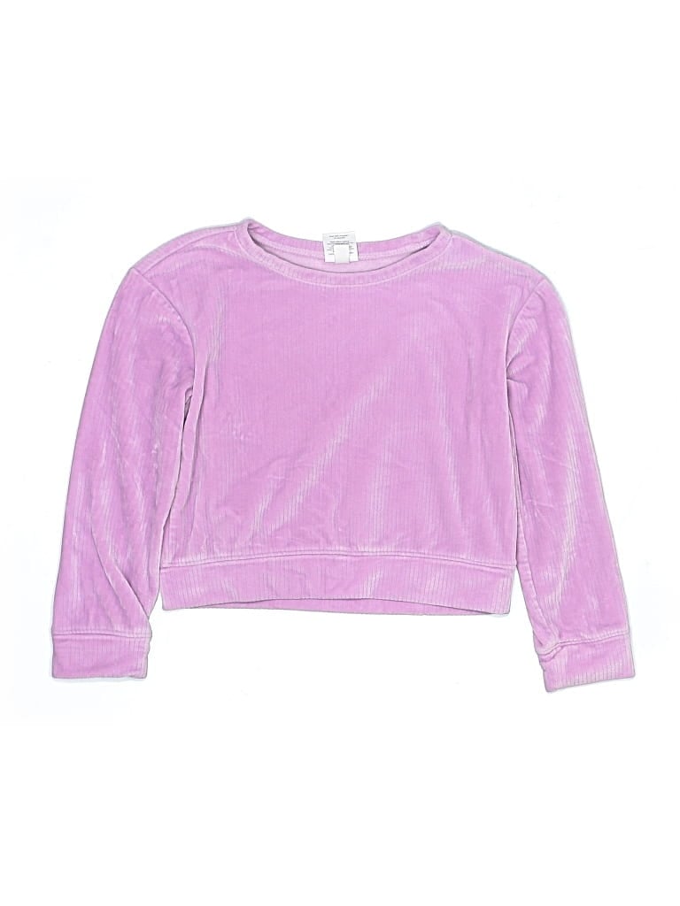 Pre-owned Jumping Beans Kids' Sweatshirt In Purple