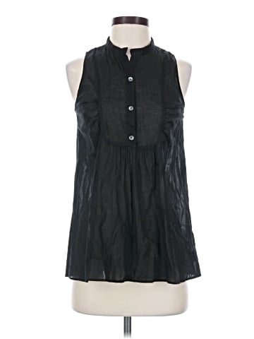 Theory Sleeveless Button-Down Shirt (view 1)