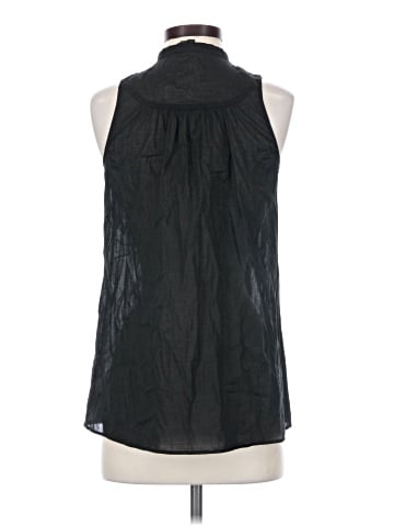 Theory Sleeveless Button-Down Shirt (view 2)