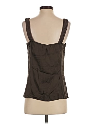 Elie Tahari Sleeveless Silk Top (view 2)