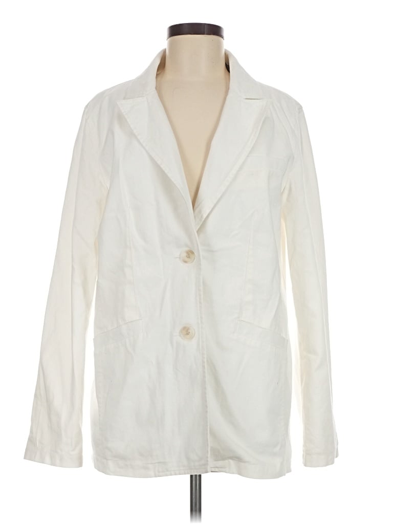 Pre-owned Levi's Blazer Jacket In White