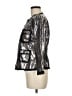 Cache 100% Polyester Metallic Silver Jacket Size M - photo 5