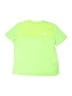 The North Face 100% Polyester Green Active T-Shirt Size 10 - photo 1