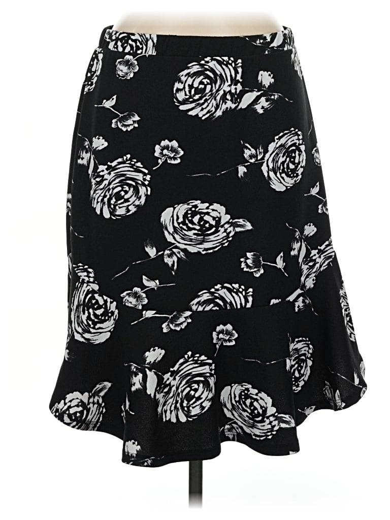 Pre-owned Pleione Formal Skirt In Black