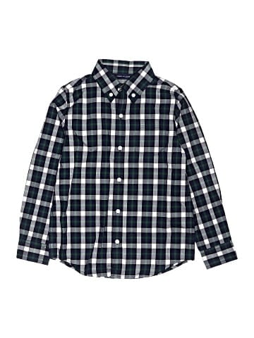 Janie and Jack Long Sleeve Button-Down Shirt (view 1)