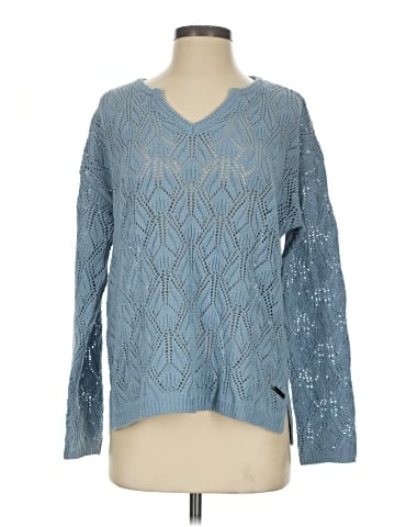 Peace Love World Pullover Sweater (view 1)