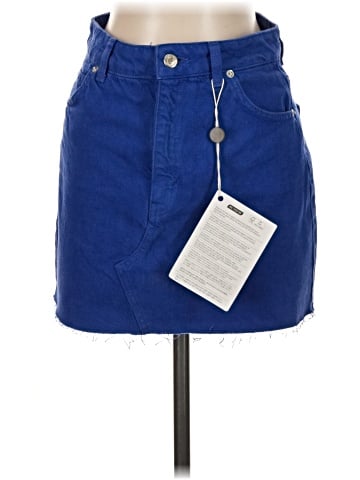 Topshop Denim Skirt (view 1)