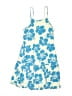 Zara Tropical Blue Dress Size 9 - photo 1