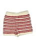 Zara Stripes Red Shorts Size 3 - photo 1