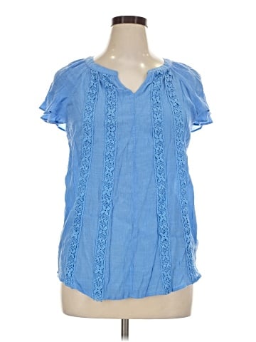 Counterparts Short Sleeve Blouse (view 1)