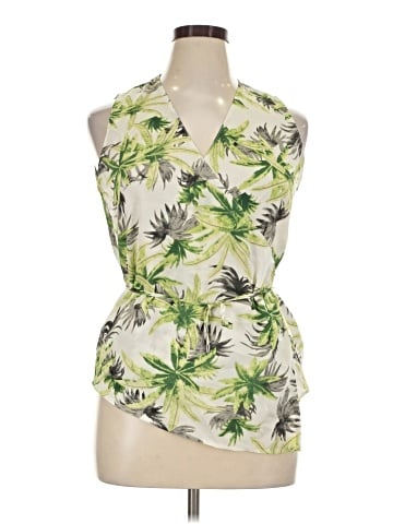 Just Fab Sleeveless Blouse (view 1)