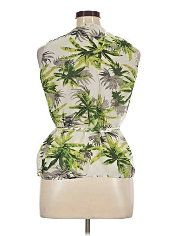 Just Fab Sleeveless Blouse (view 2)