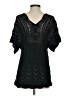 Axcess Black Short Sleeve Top Size S (estimated) - photo 2