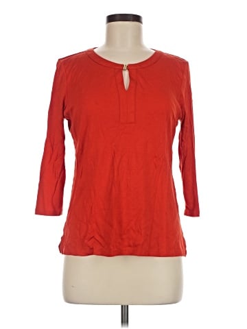 Talbots 3/4 Sleeve T-Shirt (view 1)