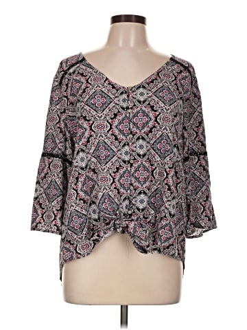Simply Noelle 3/4 Sleeve Blouse (view 1)