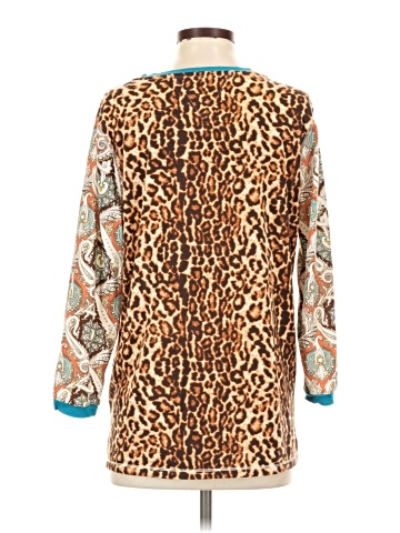 Tru Luxe Jeans Long Sleeve Blouse (view 2)