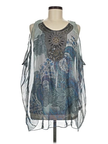 One World Sleeveless Blouse (view 1)