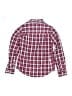 The Children's Place Plaid Red Long Sleeve Button-Down Shirt Size 5 - 6 - photo 2