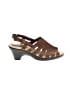 Easy Street Brown Sandals Size 8 1/2 - photo 1