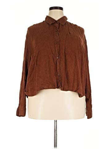 Old Navy Long Sleeve Button-Down Shirt (view 1)