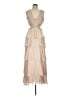 BCBGMAXAZRIA 100% Polyester Tan Cocktail Dress Size 12 - photo 1