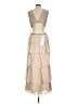 BCBGMAXAZRIA 100% Polyester Tan Cocktail Dress Size 12 - photo 2