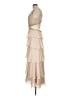 BCBGMAXAZRIA 100% Polyester Tan Cocktail Dress Size 12 - photo 5