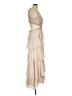 BCBGMAXAZRIA 100% Polyester Tan Cocktail Dress Size 12 - photo 4