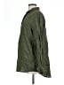Gap 100% Linen Solid Green Long Sleeve Button-Down Shirt Size L - photo 5