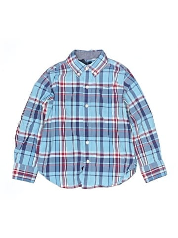 Gap Kids Outlet Long Sleeve Button-Down Shirt (view 1)