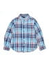 Gap Kids Outlet Plaid Blue Long Sleeve Button-Down Shirt Size S (kids) - photo 1