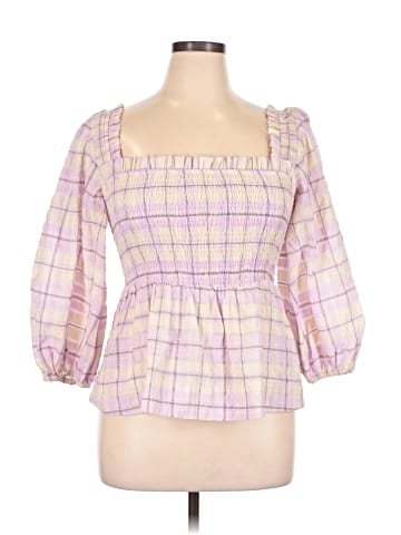 Ganni 3/4 Sleeve Blouse (view 1)