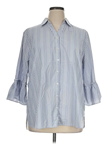 Chico's 3/4 Sleeve T-Shirt (view 1)