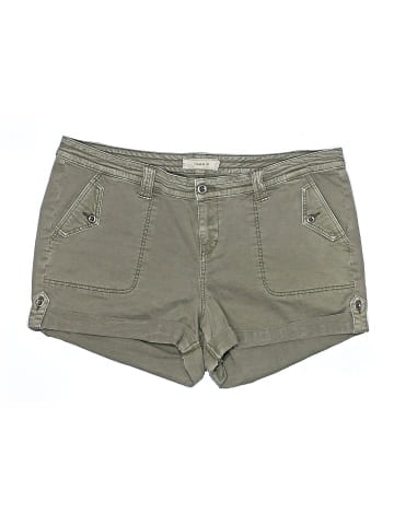 Torrid Khaki Shorts (view 1)