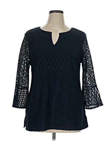 Charter Club 3/4 Sleeve Blouse (view 1)