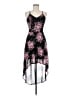 No Boundaries Floral Black Cocktail Dress Size M - photo 1