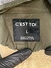 C'est Toi 100% Cotton Green Vest Size L - photo 6