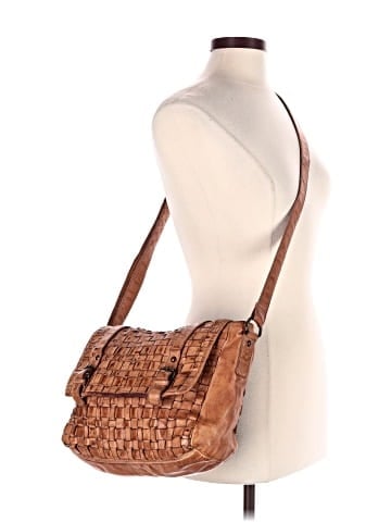 Vera Pelle Leather Messenger (view 2)