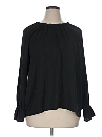 Banana Republic Factory Store Long Sleeve Blouse (view 1)