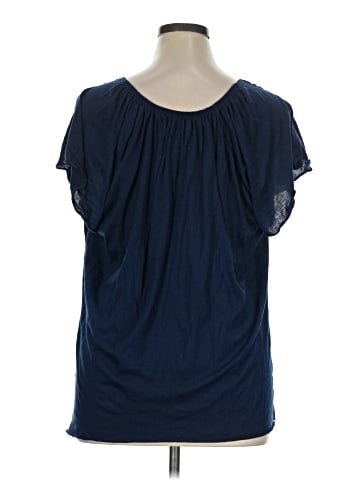 New York Laundry Short Sleeve Blouse (view 2)