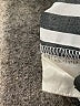 Rodier 100% Polyester Stripes Black Long Sleeve Blouse Size EU (FR) 40 / US 8 - photo 8