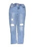 Cat & Jack Hearts Blue Jeans Size 12 - photo 1