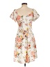No Boundaries Floral Ivory Casual Dress Size L - photo 2